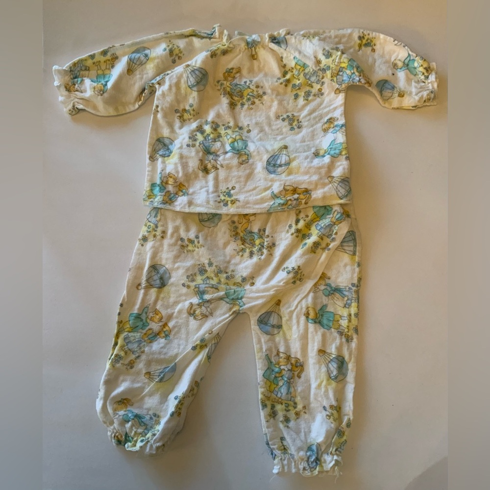 Vintage Flannel Pyjama Set